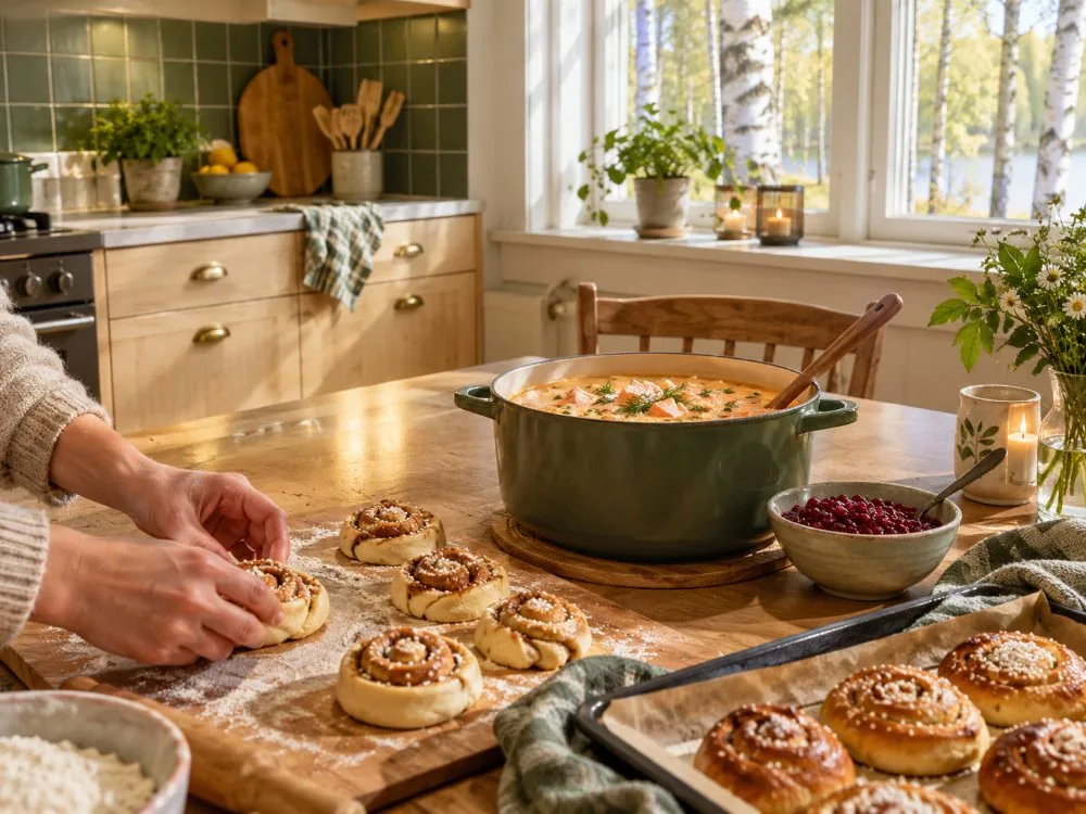 Helsinki: Traditionelles finnisches Hausmannskost kochen